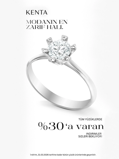 TÜM YÜZÜKLERDE İNDİRİM