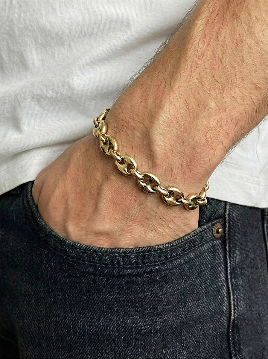 Mariner Zincir Gold Bileklik